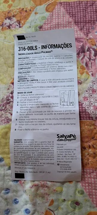Imobilizador de Braço e Cotovelo - Foto 2