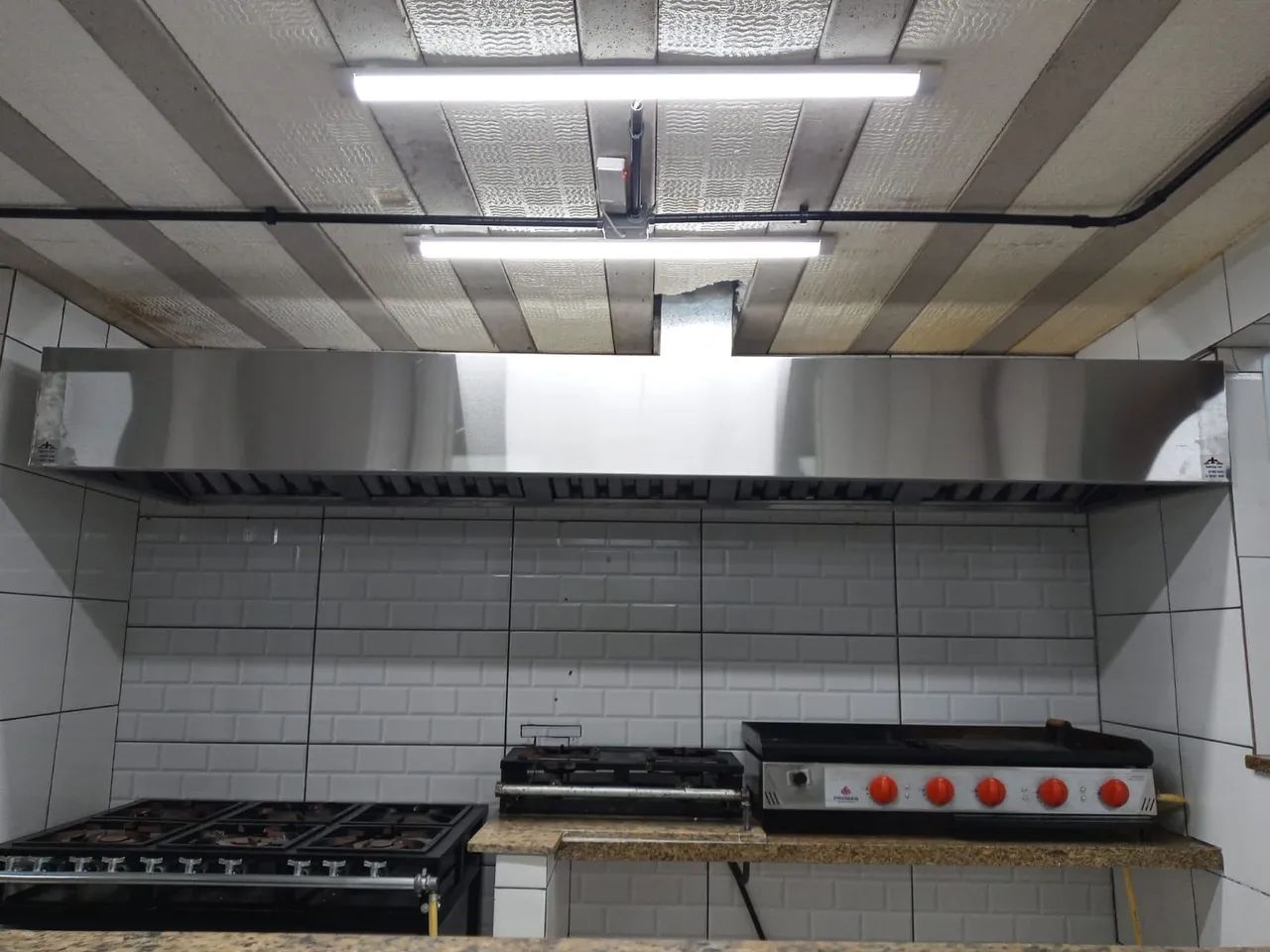 Coifa Aço Inox Industrial para Cozinha - Foto 4