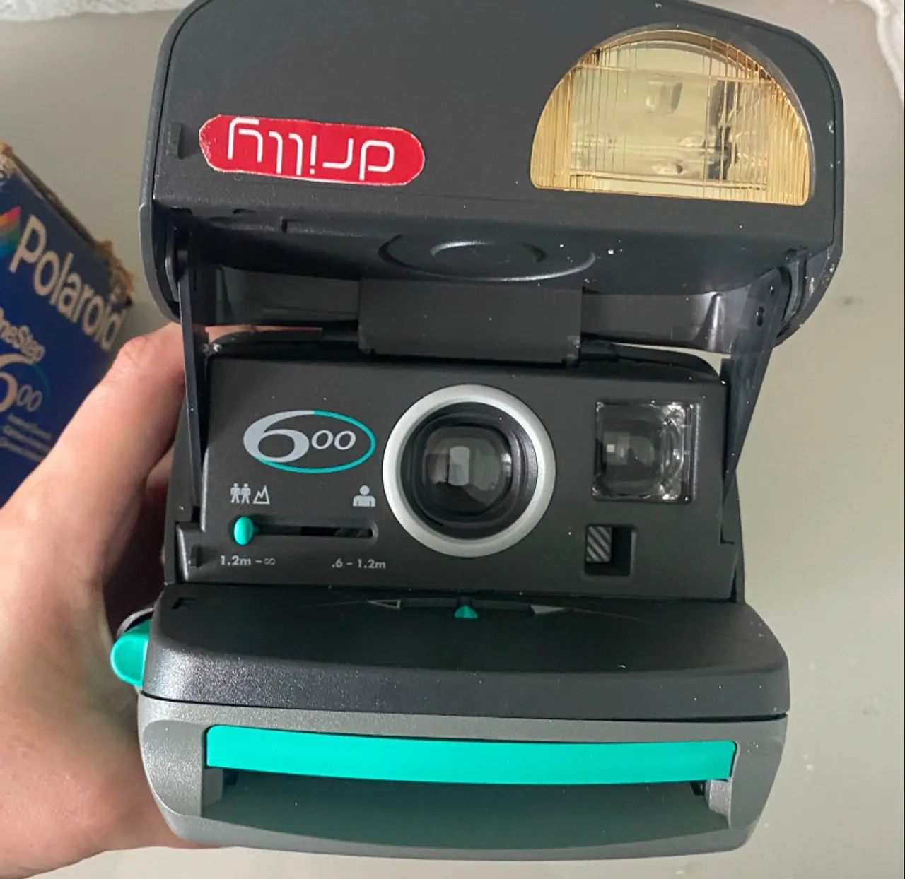 Flash Polaroid Onestep Instant Camera Polaroid OneStep 600 Câmera - Main Image