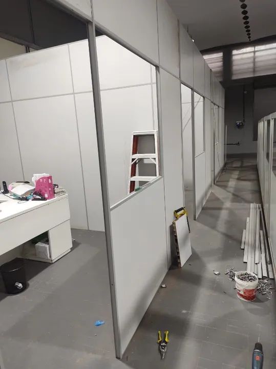 Divisórias Eucatex Usadas com Instalação. 11- * - Foto 2