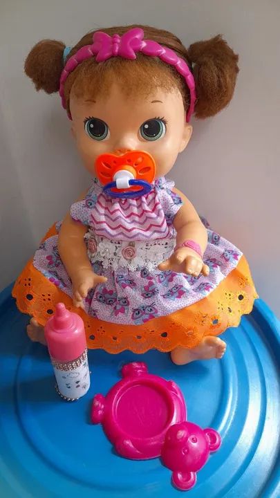 Kit de Bonecas e Carrinho de Bebê para Meninas - Foto 3