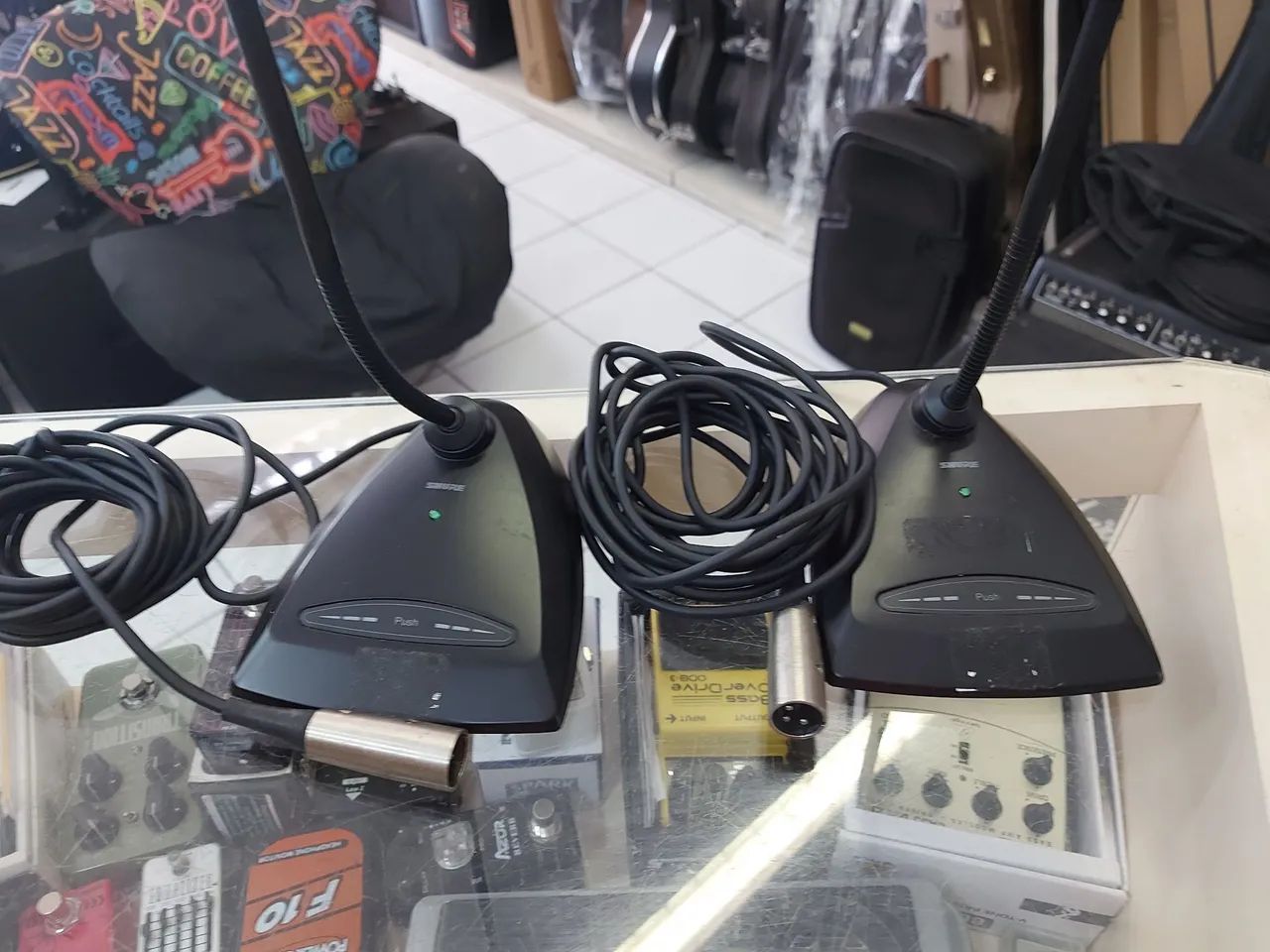 Microfone de mesa Shure Microflex MX418D/N - Foto 4