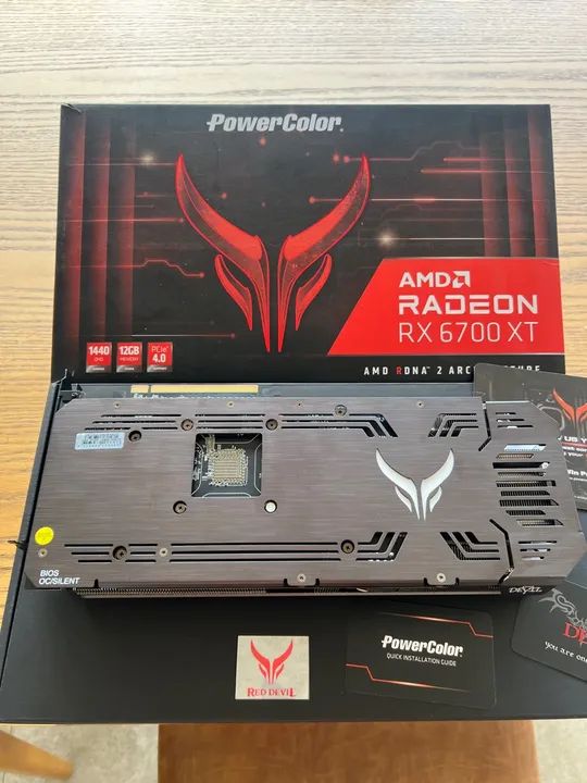 RX6700 XT Red Devil Mais nova da OLX - Foto 3