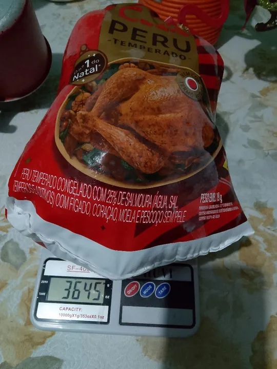 Peru Temperado Congelado 3,6