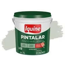 Tinta iquine acririca balde 15 litros Gelo ou nevelittis - Foto 3