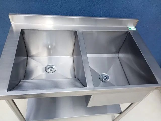 Tanque inox com Cuba dupla. - Foto 2