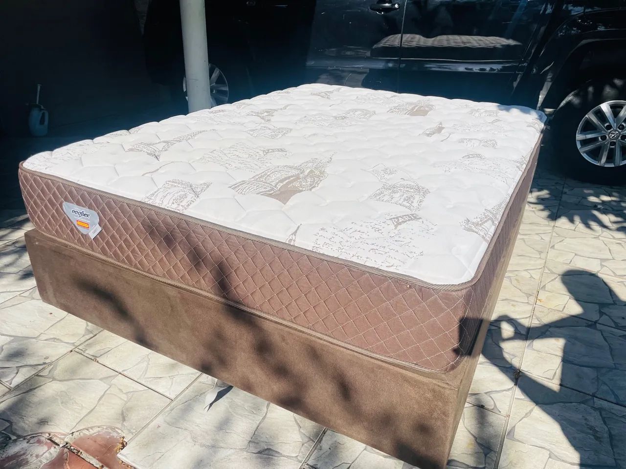 Cama box casal ENTREGO