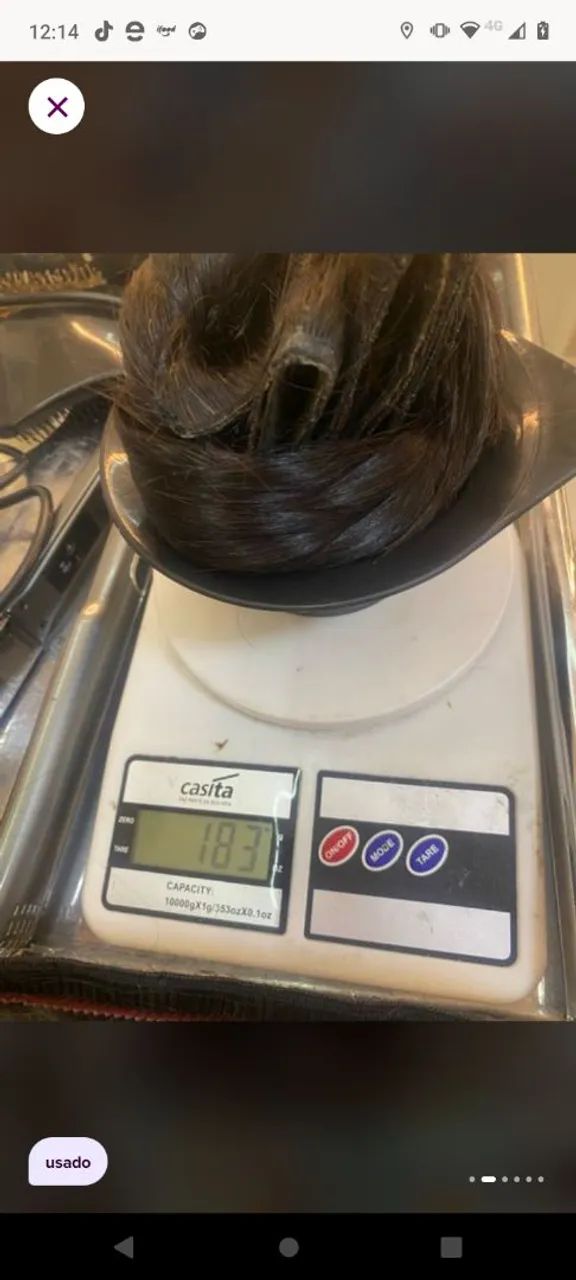 Cabelo humano brasileiro do sul  - Foto 2