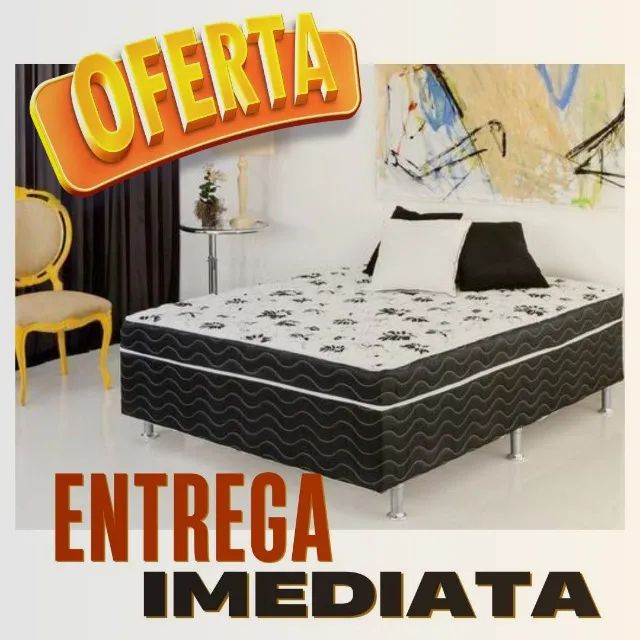 Cama Box Casal Nova _ Preço Imperdível