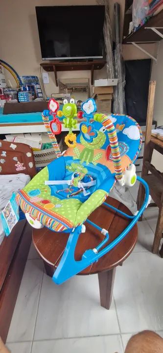 Cadeirinha de balanço nova nunca usada - Foto 2