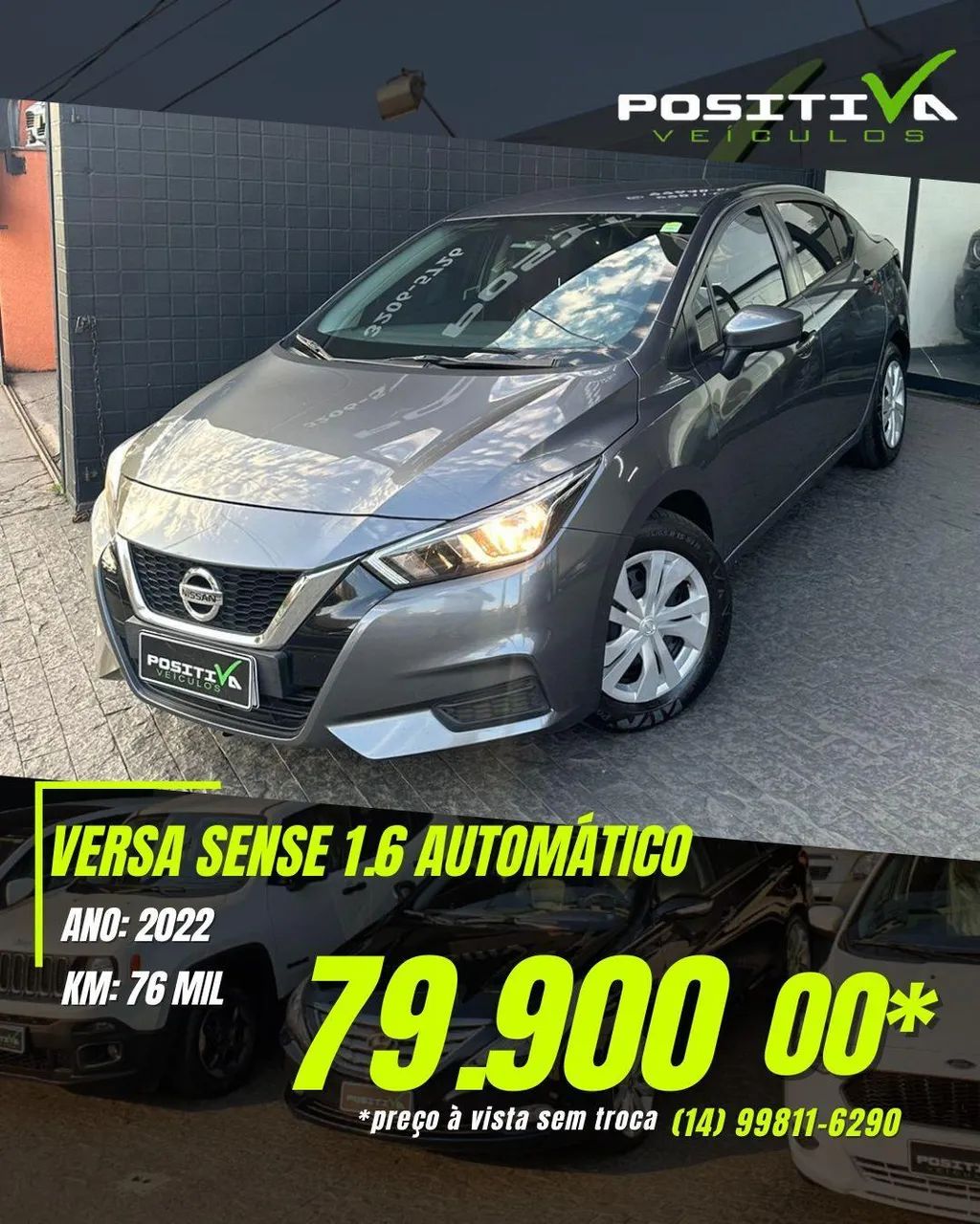 Versa Sense 1.6 Automático 2022