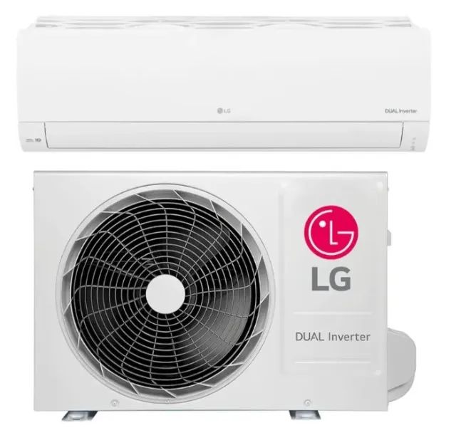Ar-Condicionado 9.000 BTUs LG Dual Inverter Compact +AI Frio  - 220 Volts