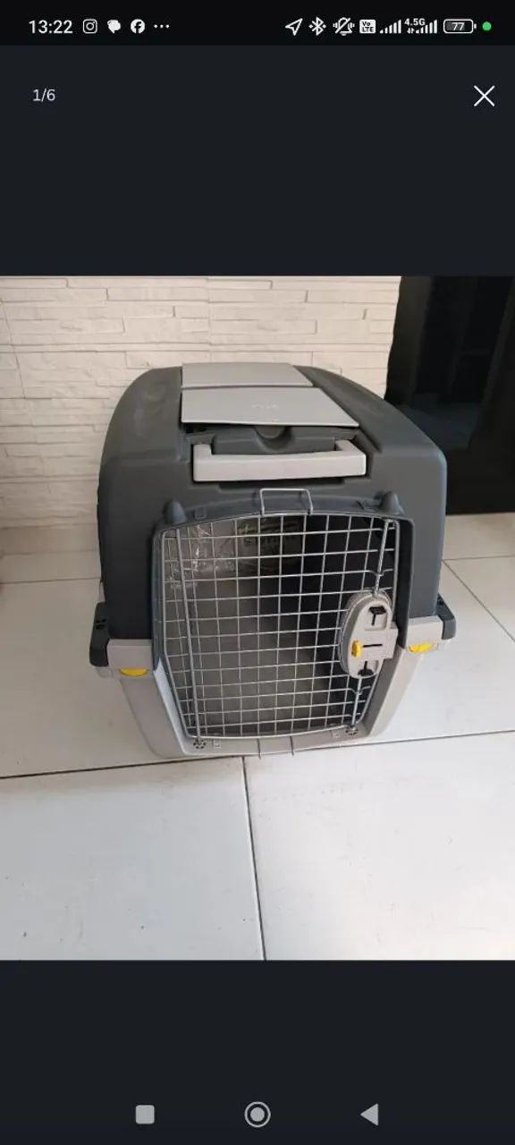 Vendo caixa de transporte para pets 
