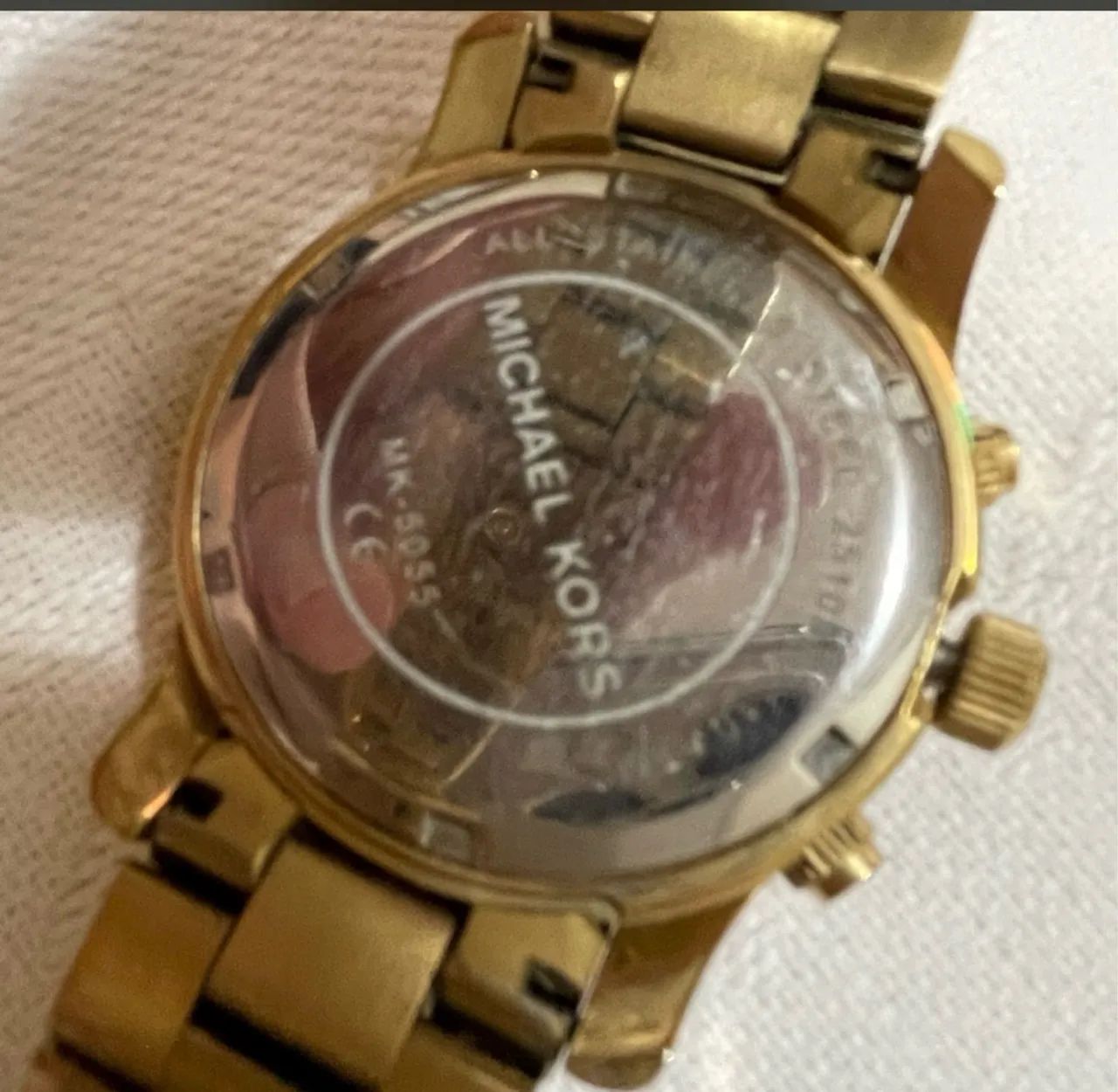 Relógio Michael Kors Original Dourado - Foto 2