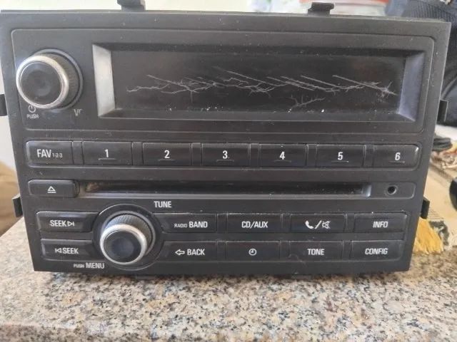 Radio CD play chevrolet cobalt original - Foto 2
