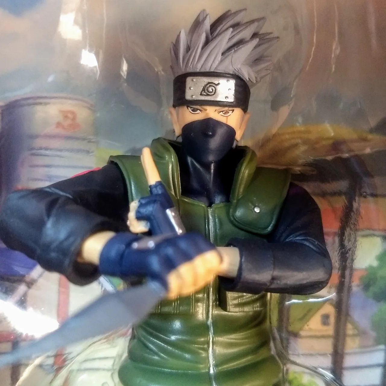 (ORIGINAL) Figure Kakashi Hatake - Naruto shippuden - Foto 5