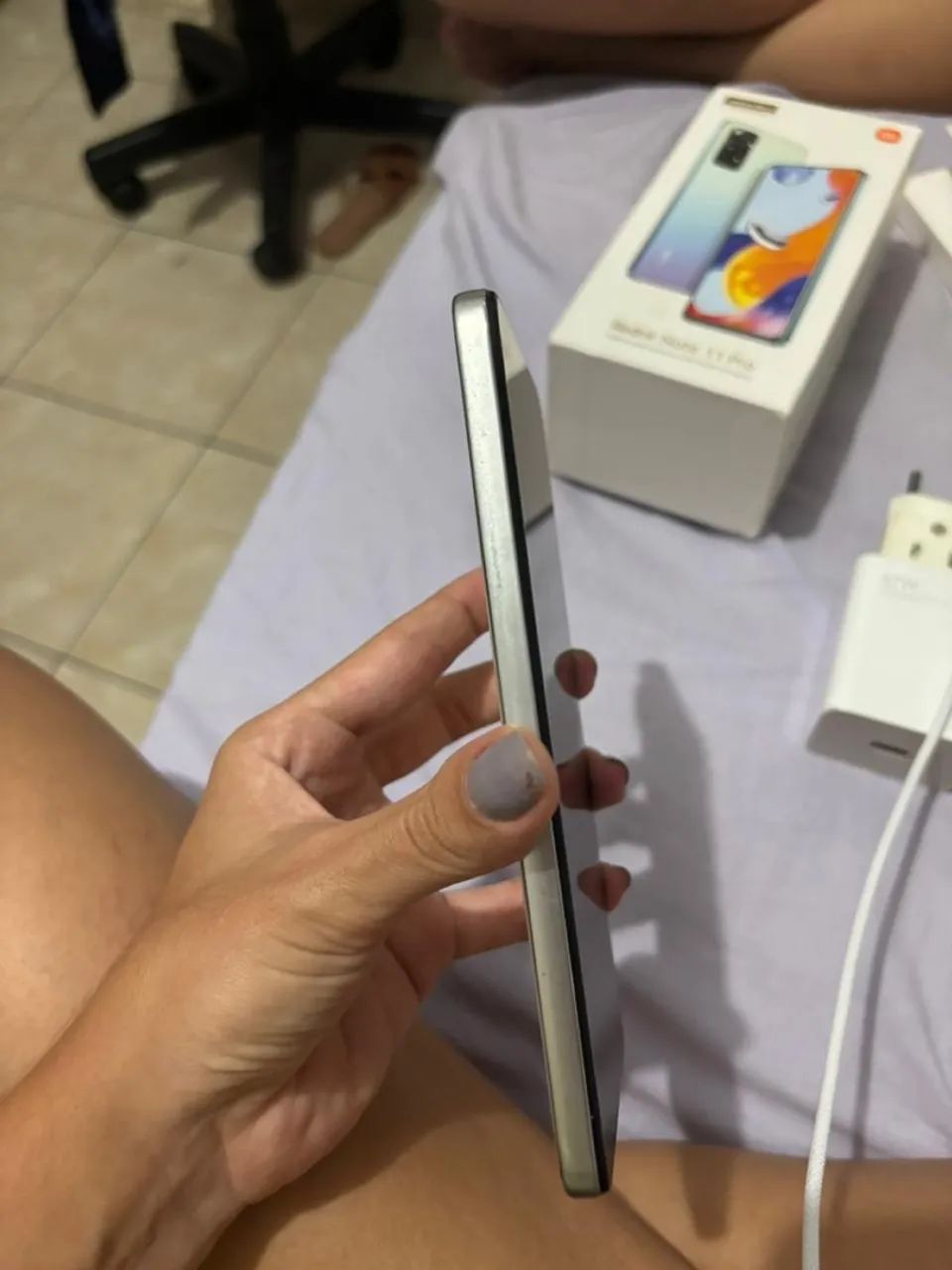 Xiaomi Redmi Note 11 Pro - 128GB - Phantom White - Foto 5