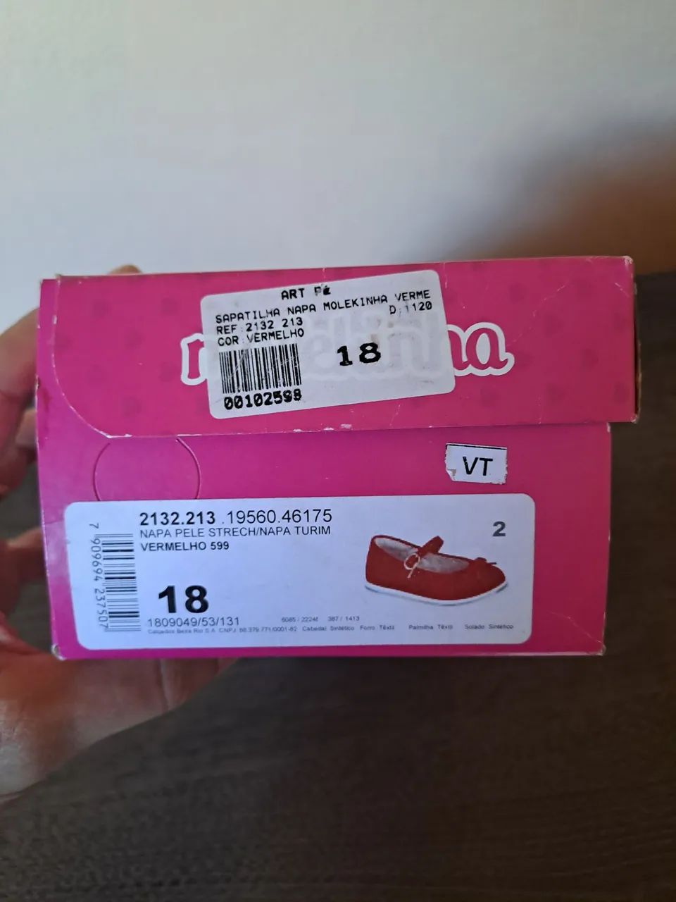 Sapatilha Molekinha Infantil  - Foto 4