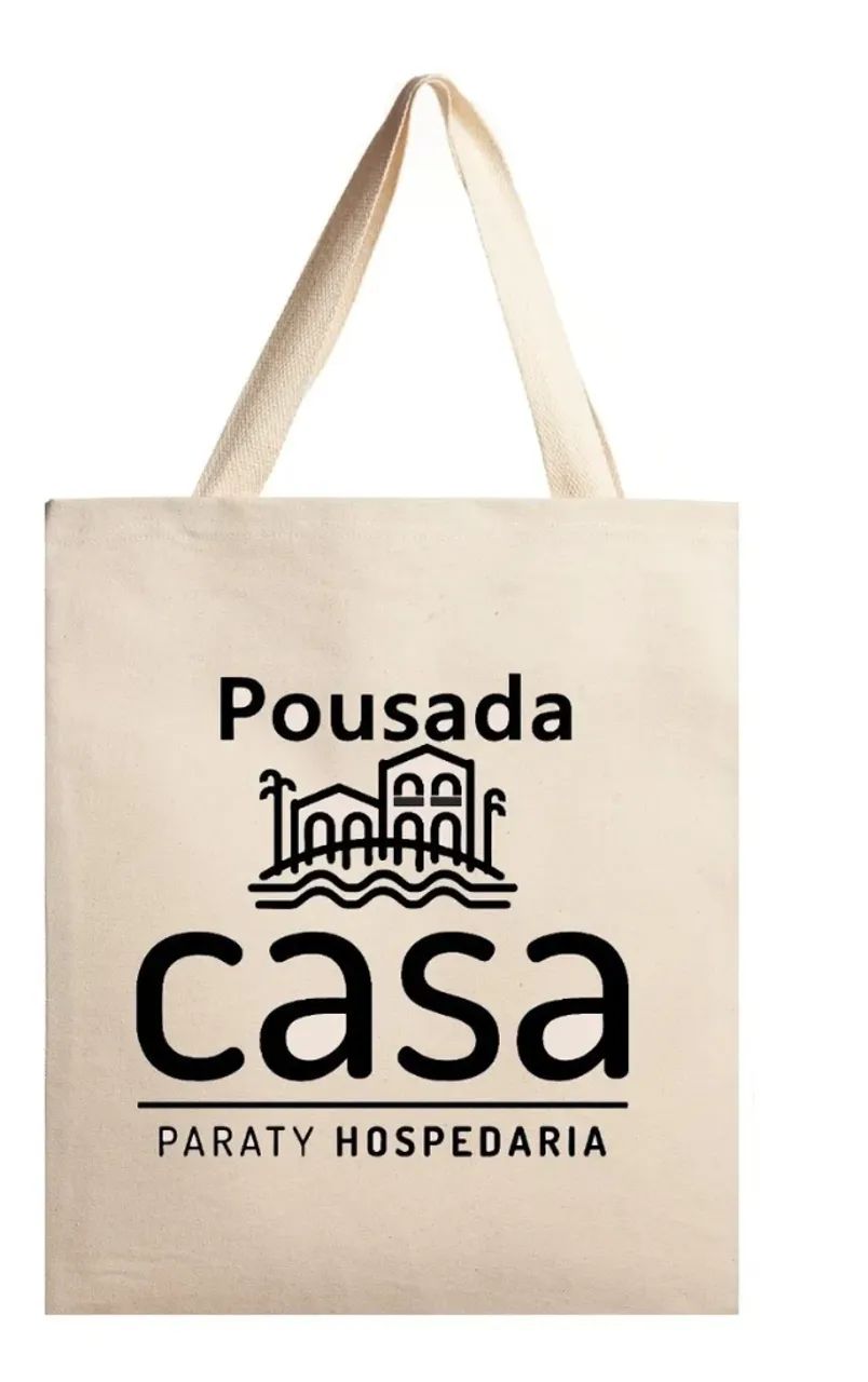 Ecobags - sacolas ecológicas 35x40 100% de algodão cru personalizadas - Foto 3