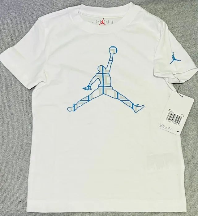 Camiseta Air Jordan Logo Infantil 6 anos 100% Original