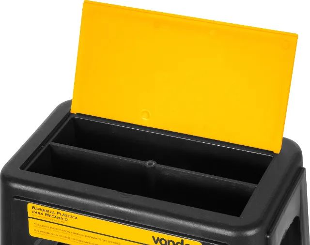 Banqueta para mecânico, plástica VONDER  - Foto 2