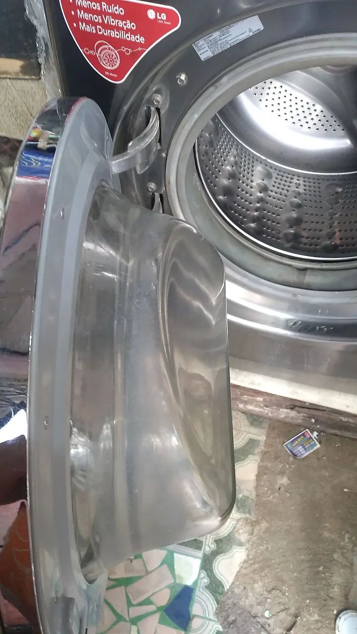 Vendo máquina de lavar seca LG 10k - Foto 6