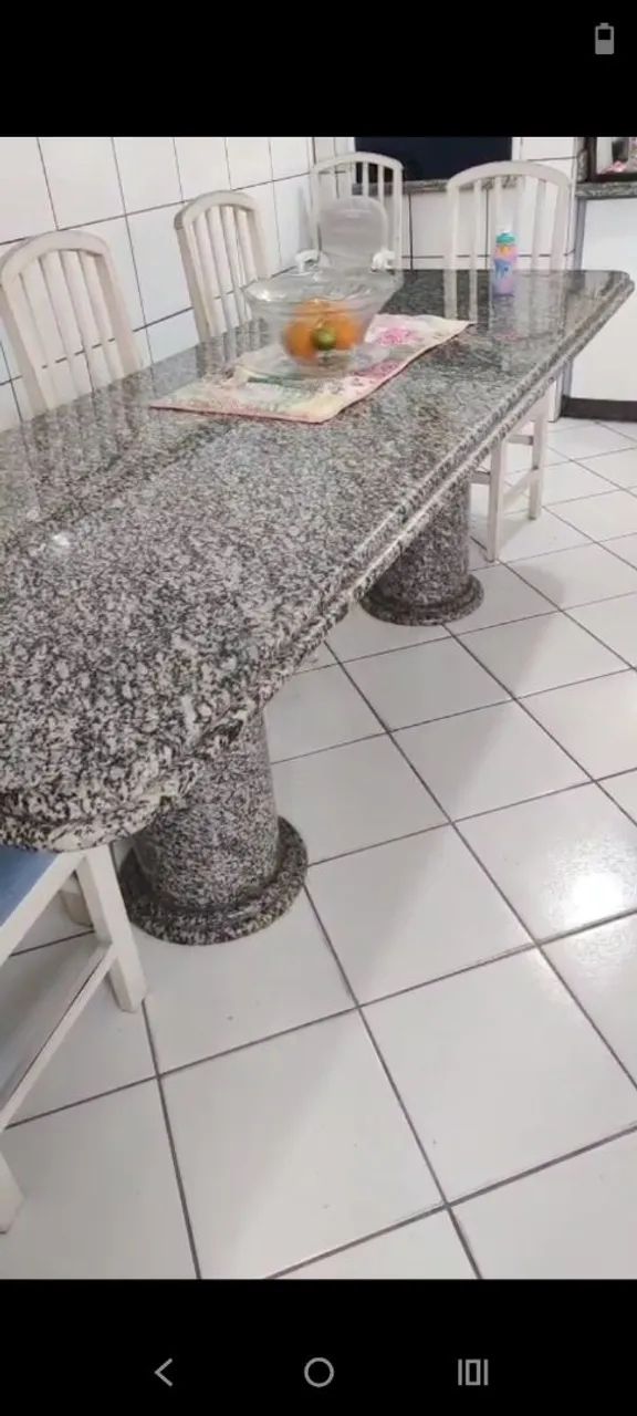 Mesa de granito para 10 lugares