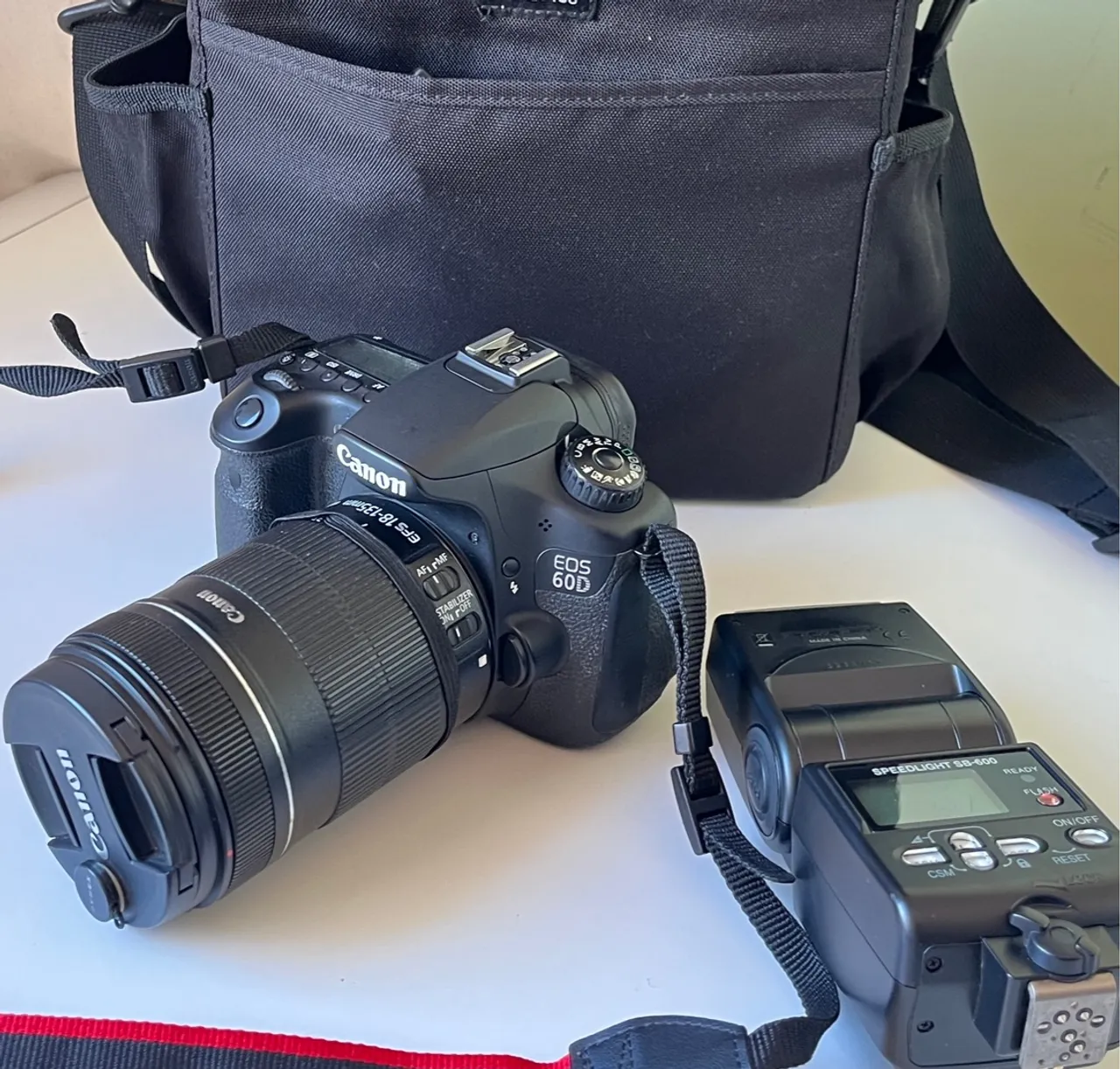 Canon 60D + flash