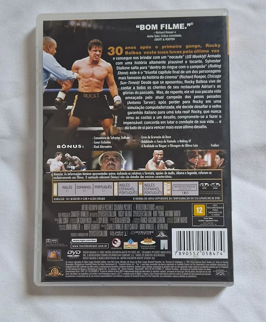DVD Rocky Balboa - Sylvester Stallone - Foto 2
