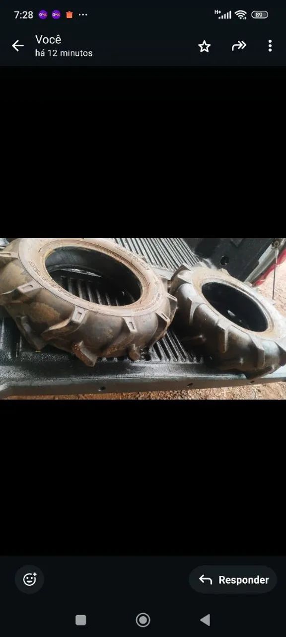 Pneus para microtrator Usados