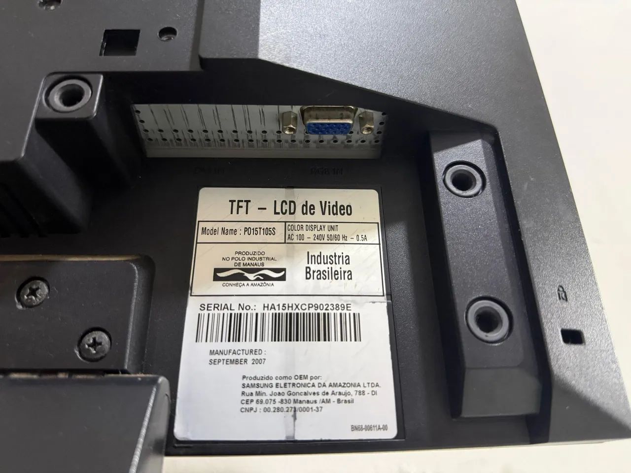 Monitor Positivo 15 ' Polegadas , funcionando perfeitamente - Foto 3