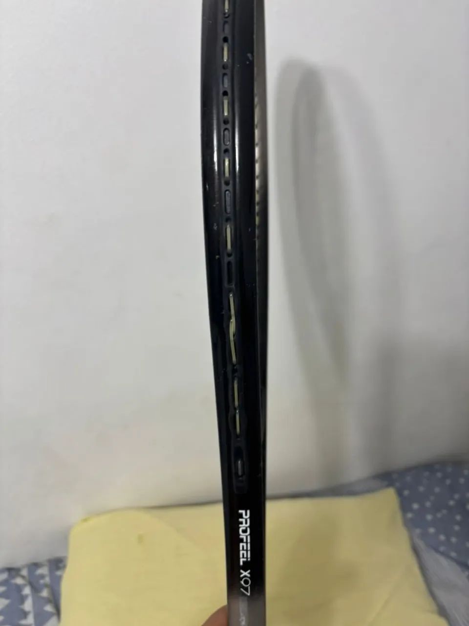 Raquete de Tênis Profeel X97 preta - Foto 4