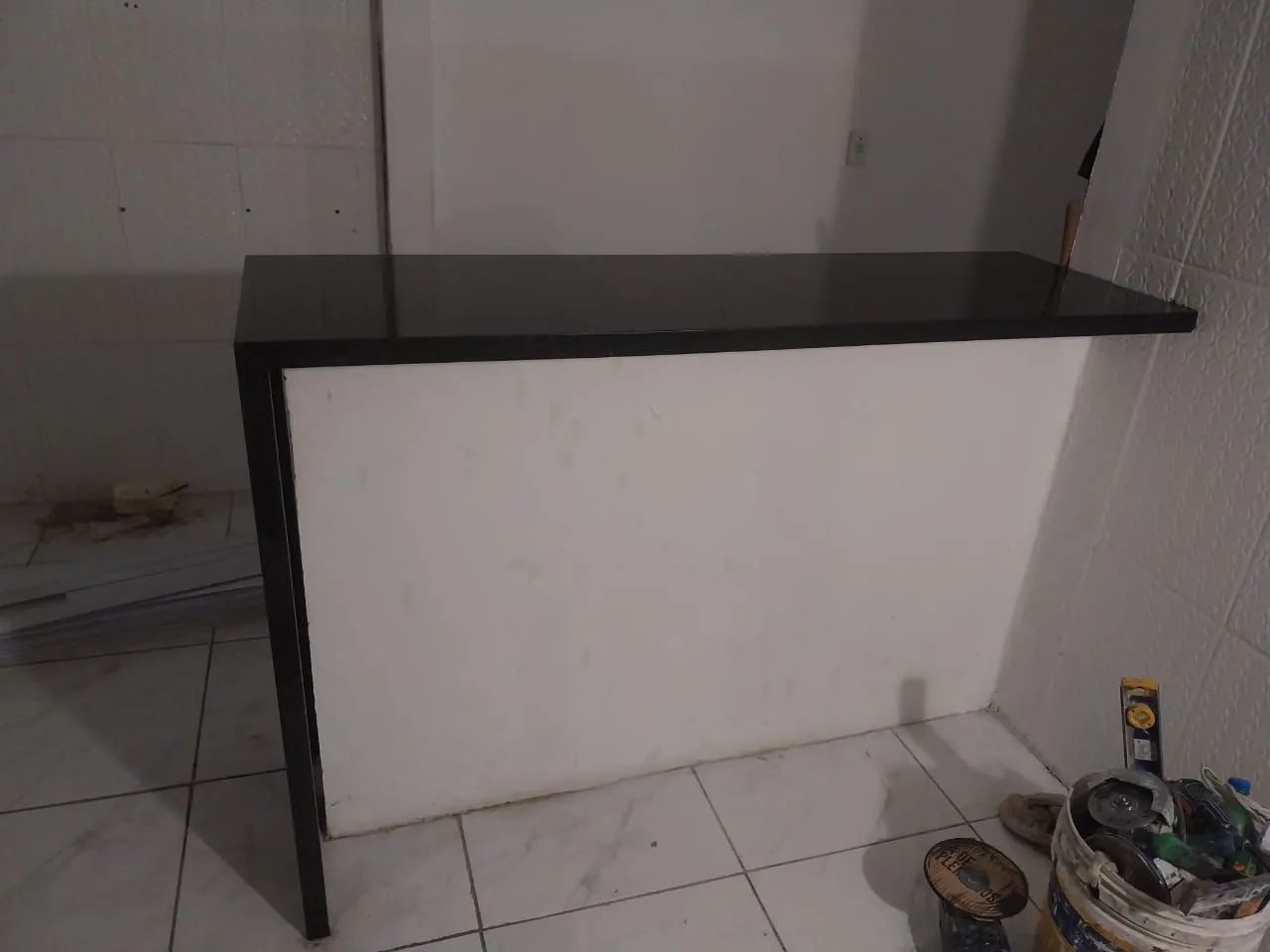 Bancada de mármore e granito balcão bancada escada peitoril nichos  - Foto 4