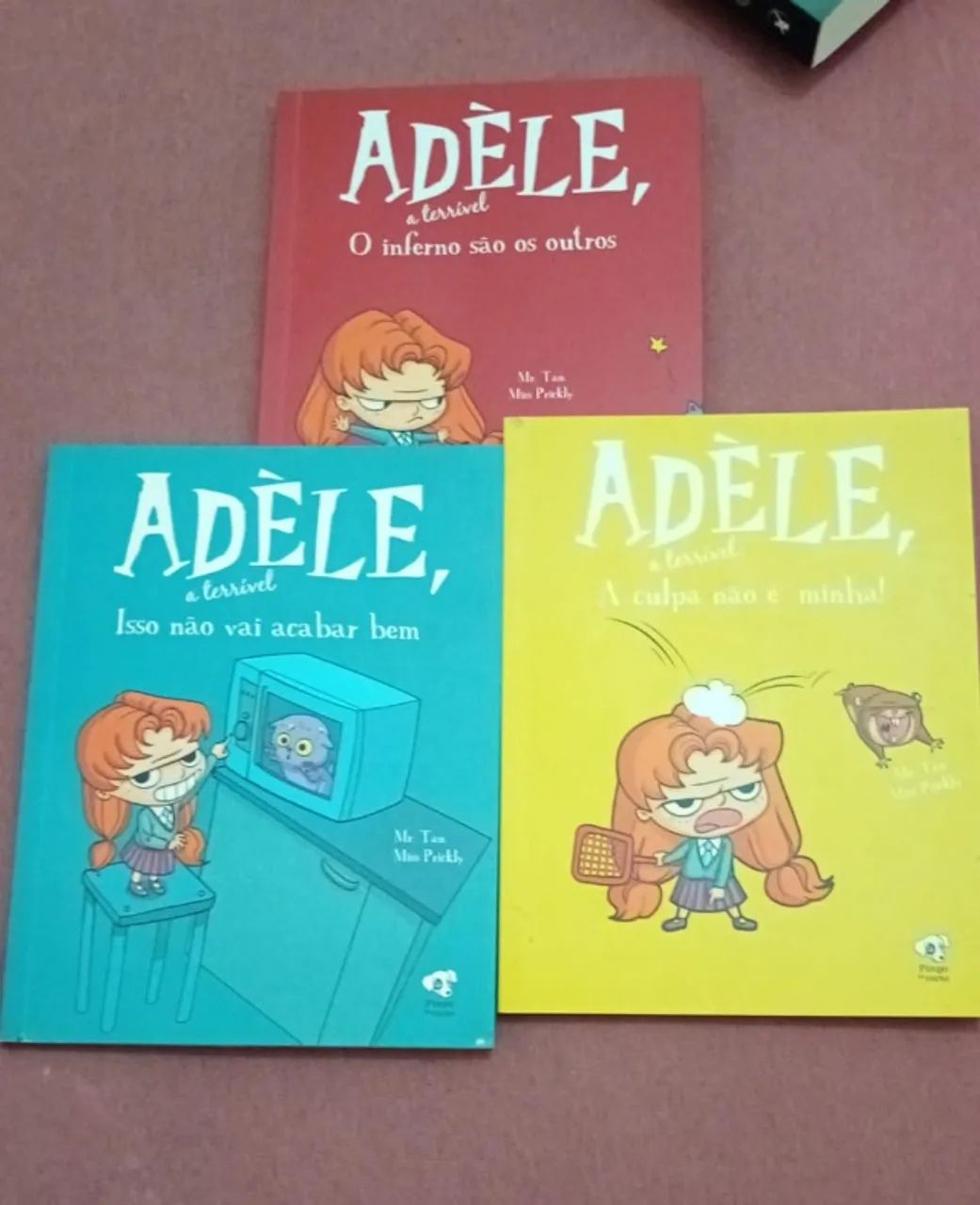 Kit 3 livros Adele a terrível
