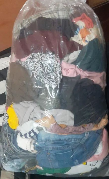 Lote de roupas de cama e banho