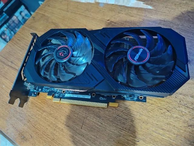 asrock amd rx580 8gb zerada - Foto 2