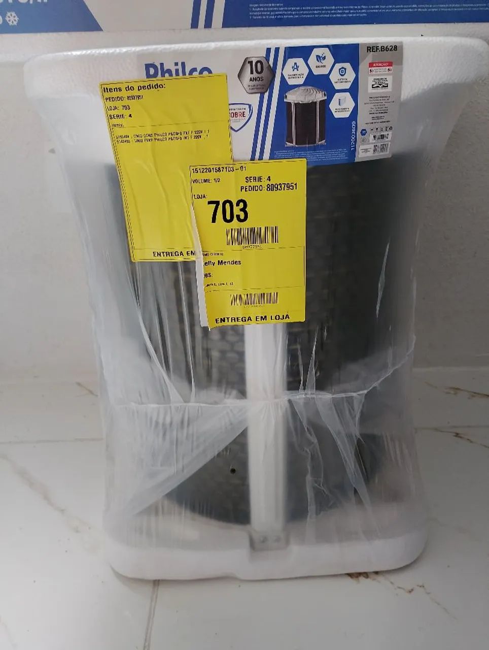 Vendo ar condicionado split 9000 BTUs 220 w novo  - Foto 3