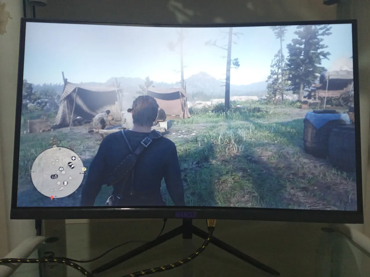 Monitor Curvo de 180hz Mancer Valak