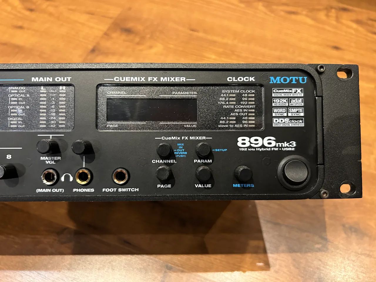 s*w様 メンテ済　Motu 896 Mk3 インターフェース INTERFACE DE ÁUDIO FIREWIRE / USB MOTU 896 MK3 HYBRID - AT PROAUDIO
