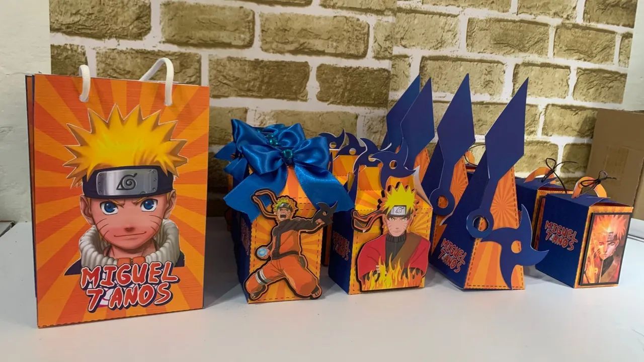 Kit Festa Naruto Personalizado - Foto 4