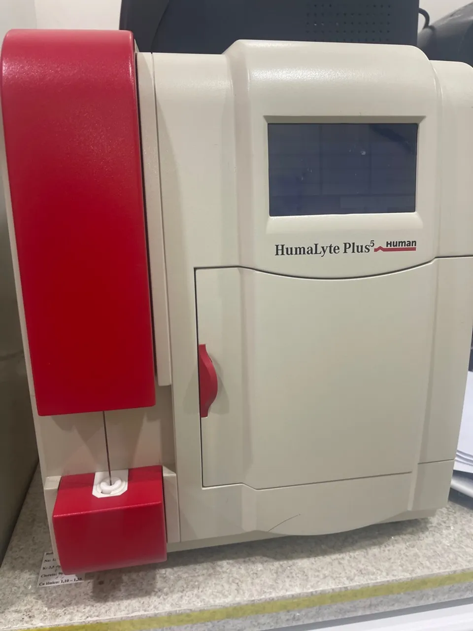 Humalyte Plus 5 - Analisador de Eletrólitos