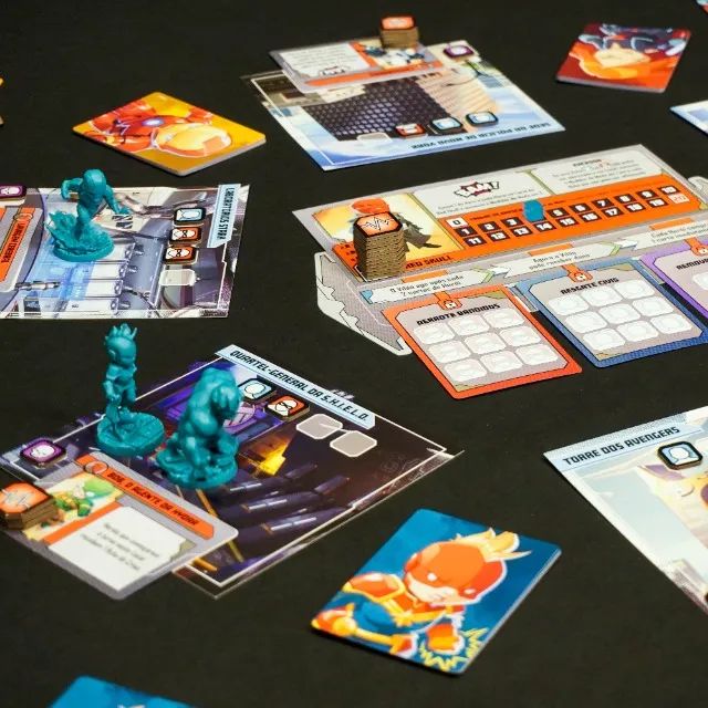 Marvel United - Lacrado Galápagos jogos de tabuleiro - Foto 6