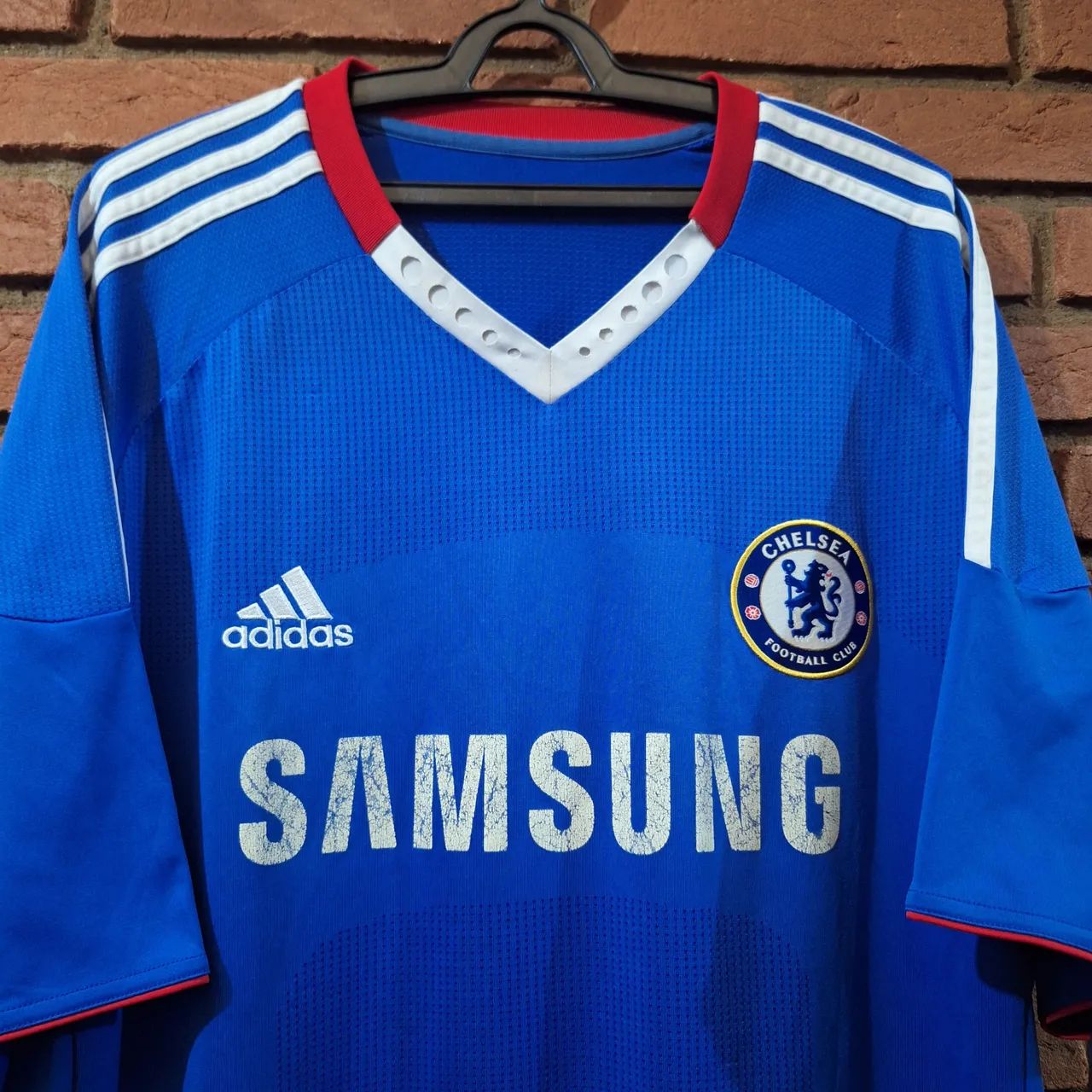 Camisa Chelsea Inglaterra Adidas 2010/2011 - Foto 3