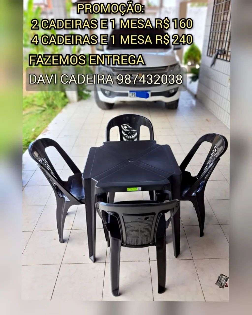 MESA MARINA XNS5 PLASTICO 2Z FRETE GRATIS 