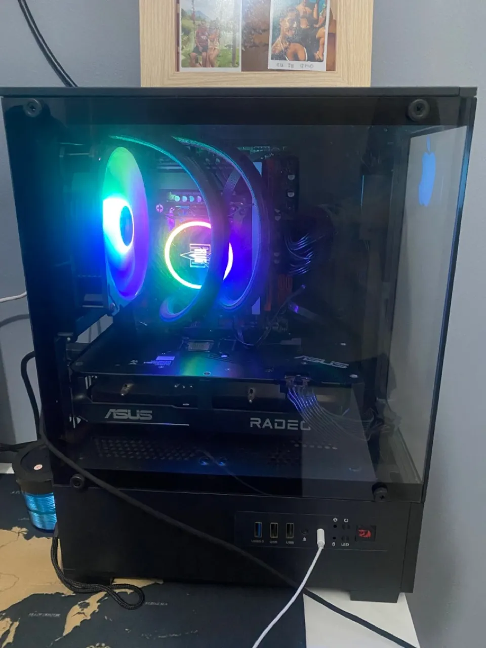 Pc gamer placa Rx 6600
