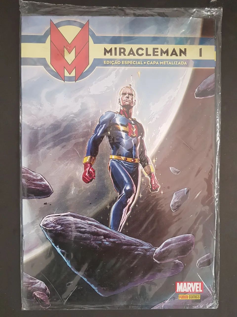 Hq MIRACLEMAN 1 e 2 ed Especial Capa Metalizada