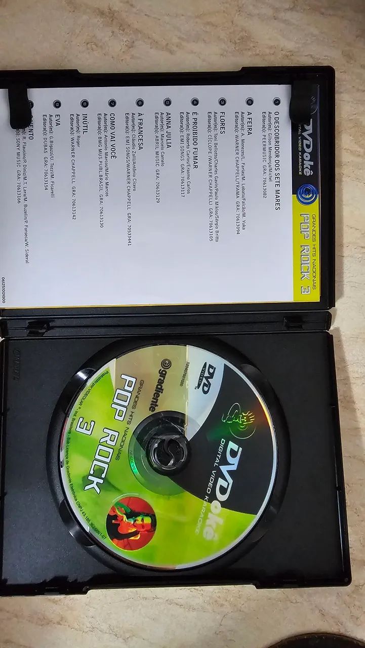 DVD Karaoke Pop Rock - Foto 3