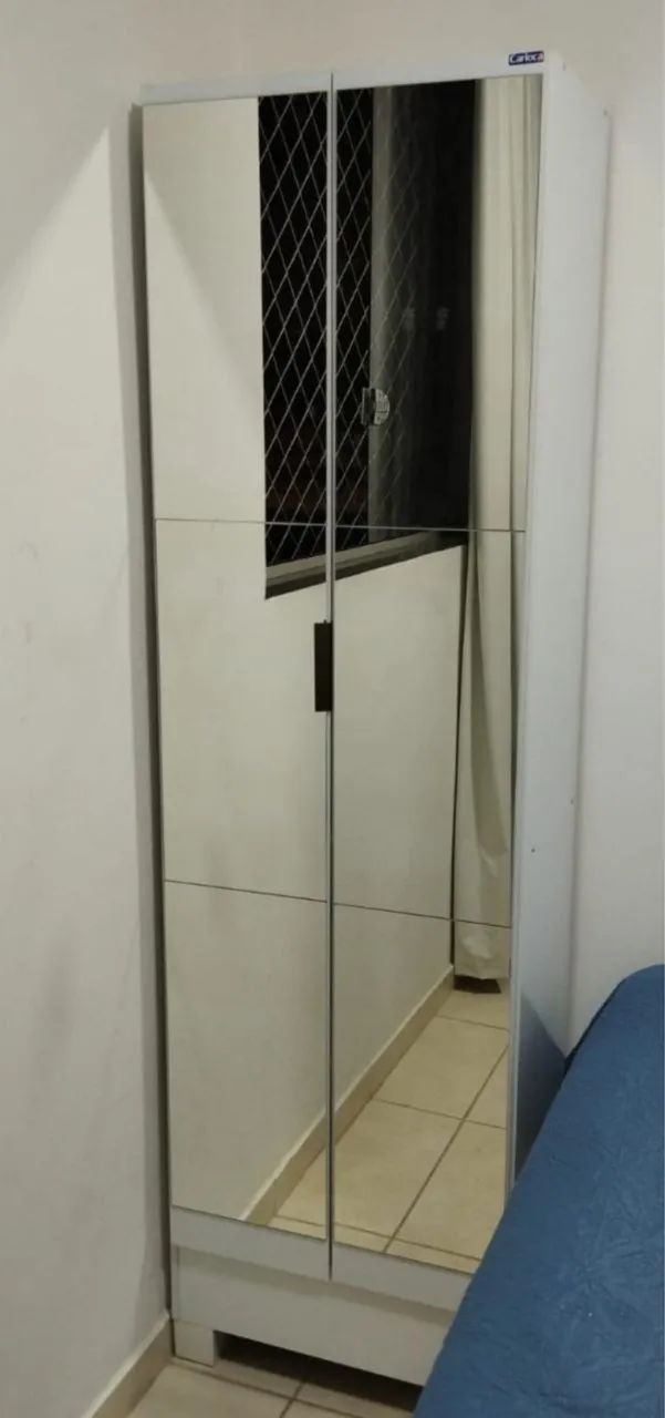 Armário multiuso sapateira com espelho  12x sem juros  - Foto 3