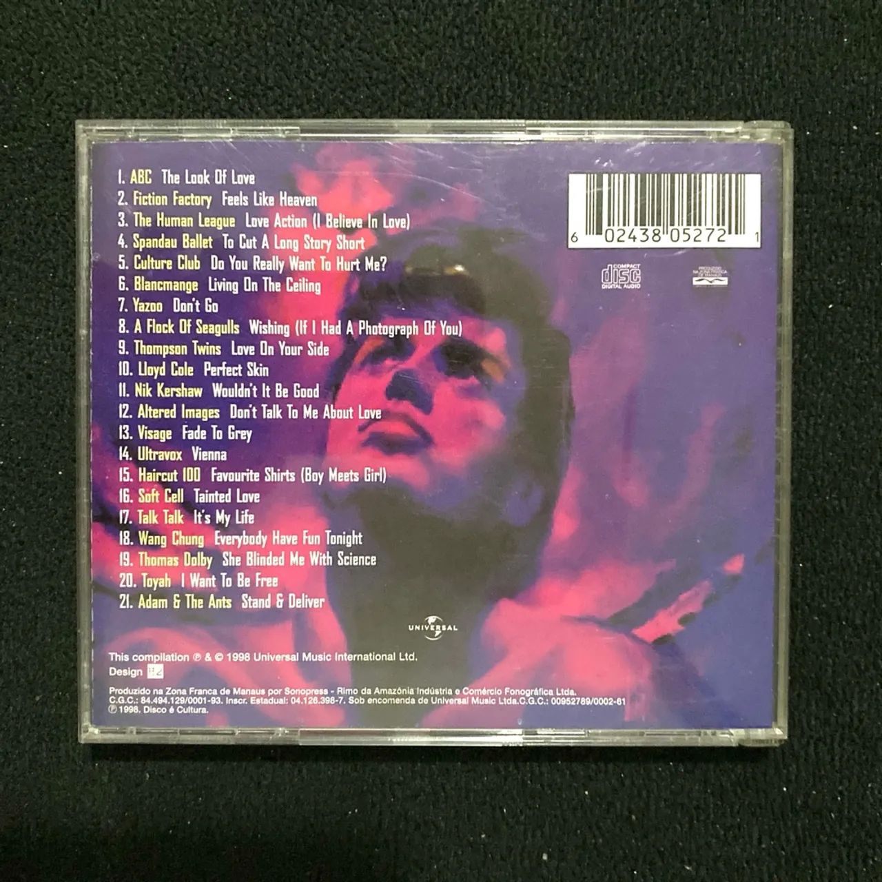 New Romantics - 21 Hits From The 80's (CD nacional) - Foto 2