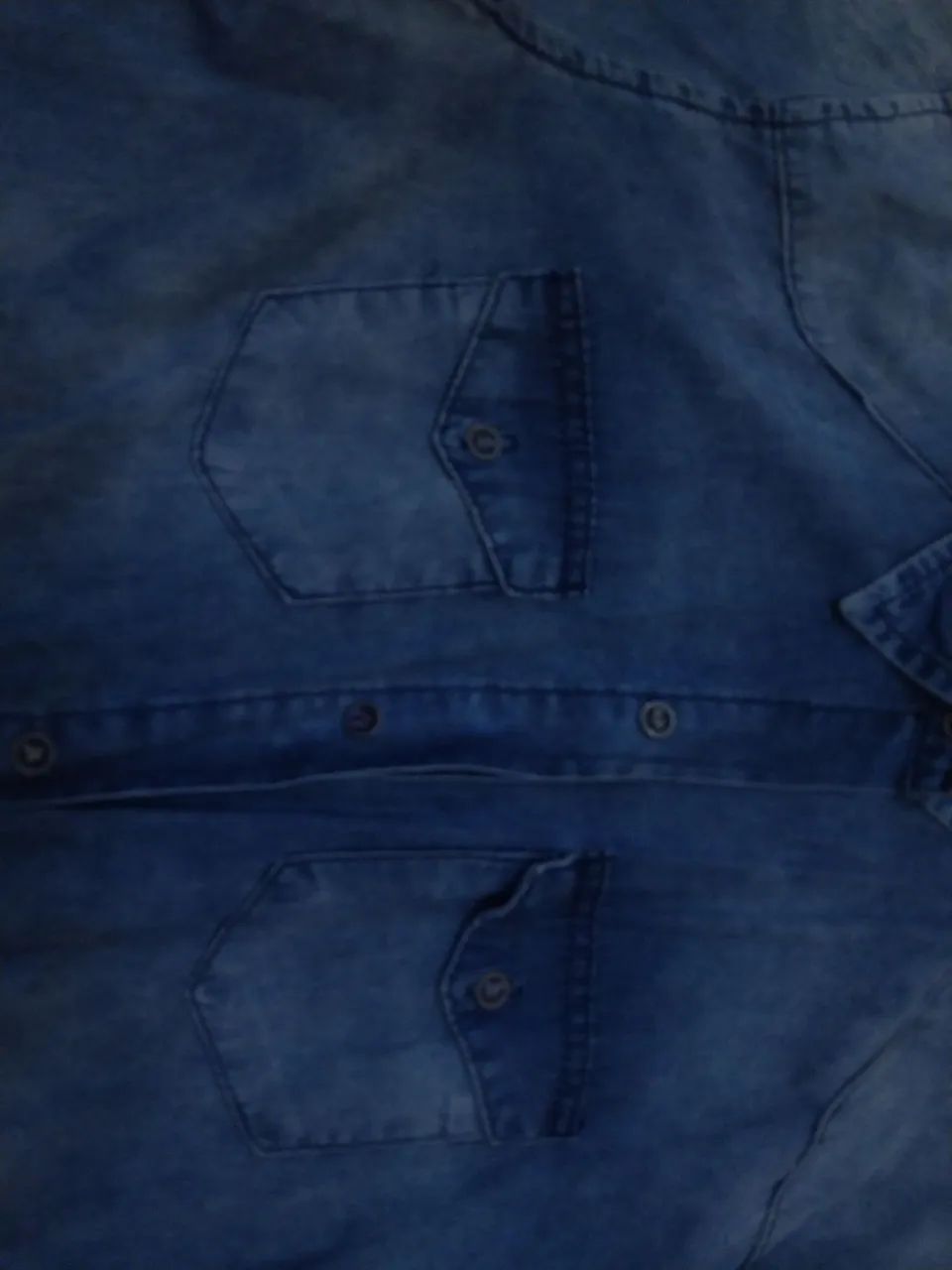 Camisa Jeans Masculina - Foto 3